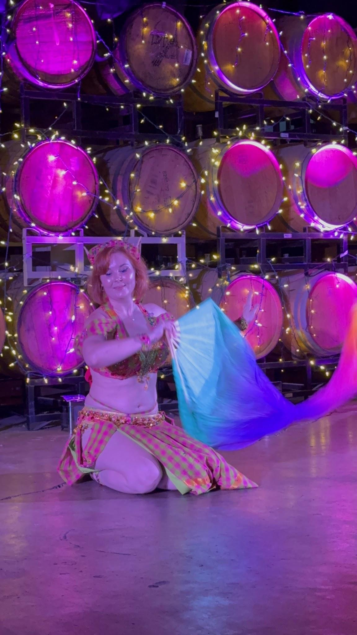 Sarah Rose performing