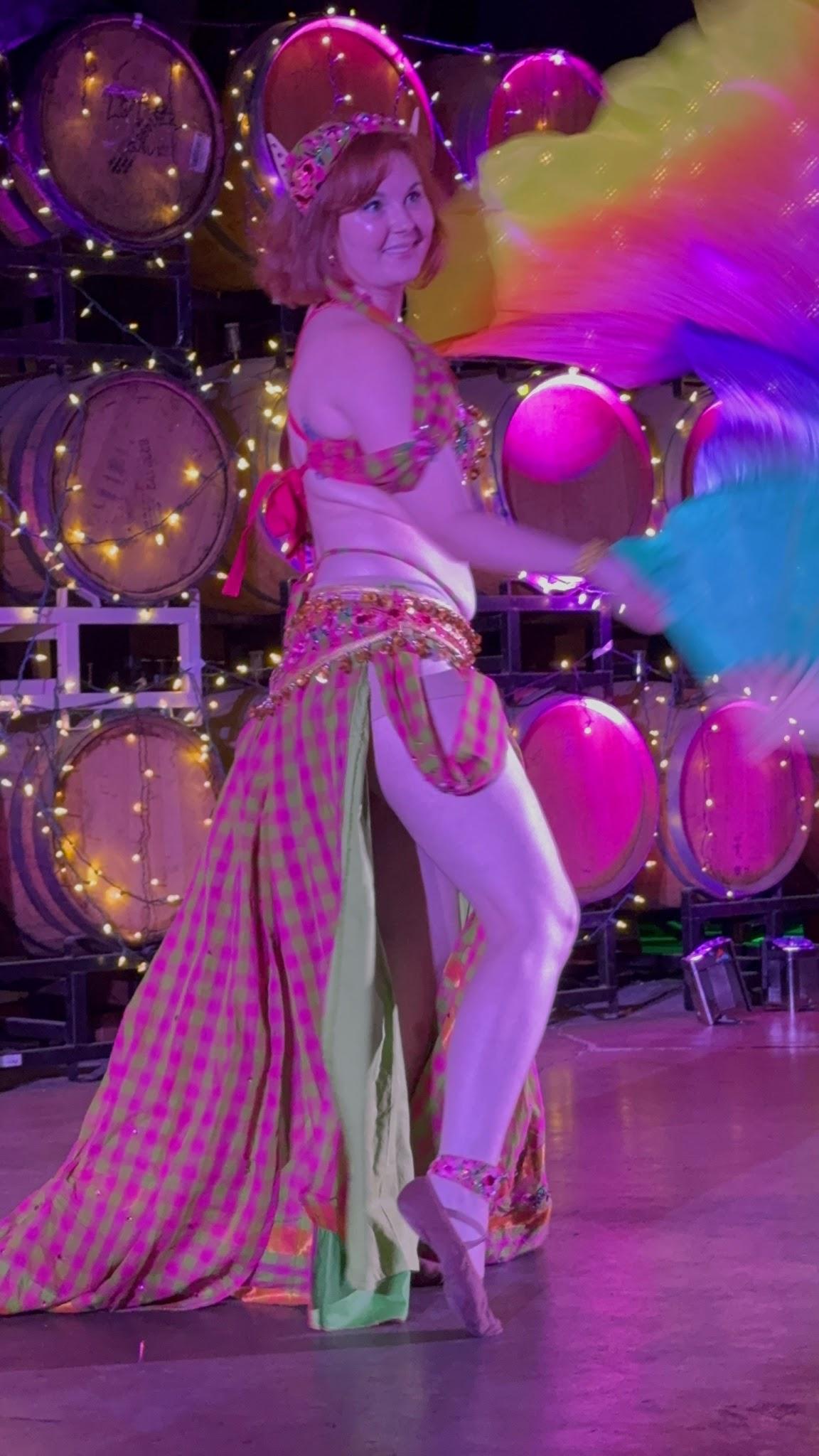 Sarah Rose performing
