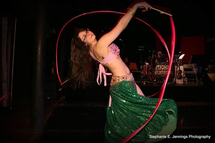 Sarah Rose performing